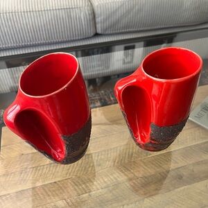 MCM Fat lava ceramic coffee cups